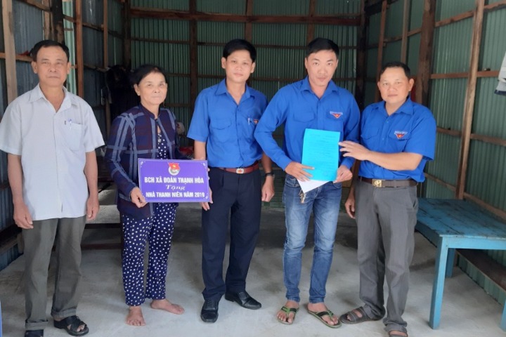 Thạnh Hòa bàn giao nhà thanh niên năm 2019