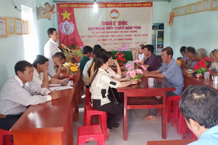 Ngọc Thành, ngày Hội Đại đoàn kết toàn dân tộc ấp Ngọc Lợi