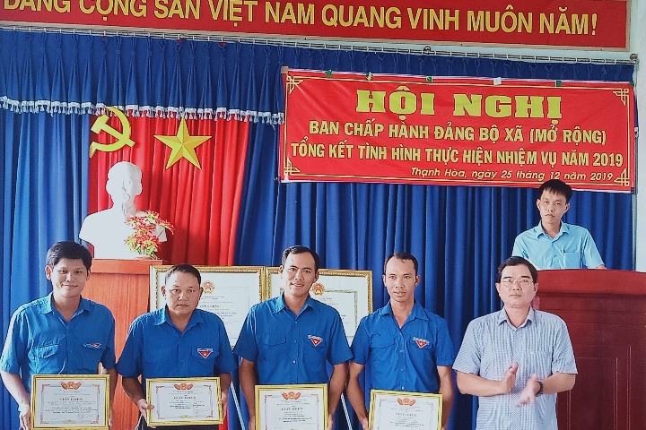 Thạnh Hòa hội nghị tổng kết công tác Đoàn,  Hội và phong trào TTN năm 2019