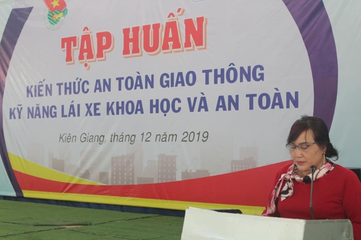 GIỒNG RIỀNG TỔ CHỨC NGÀY HỘI AN TOÀN GIAO THÔNG