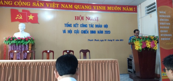 Xã Đoàn Thạnh Phước tổ chức hội nghị Tổng kết công tác đoàn - hội và phong trào TTN năm 2020. 