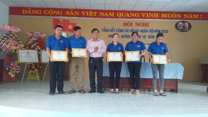 Xã Đoàn Ngọc Hòa tổ chức hội nghị tổng kết công tác đoàn - hội phong trào TTN năm 2020 phương hướng nhiệm vụ năm 2021 