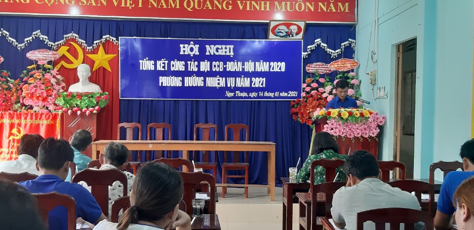 Ngọc Thuận tổ chức Hội nghị Tổng kết công tác Đoàn- Hội và phong trào TTN năm 2020