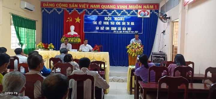 Xã Đoàn Hoà Lợi phối hợp với Hội Nông Dân cùng các hội Đoàn thể xã tổ chức Hội nghị tổng kết phong trào nông dân sản xuất, kinh doanh giỏi.