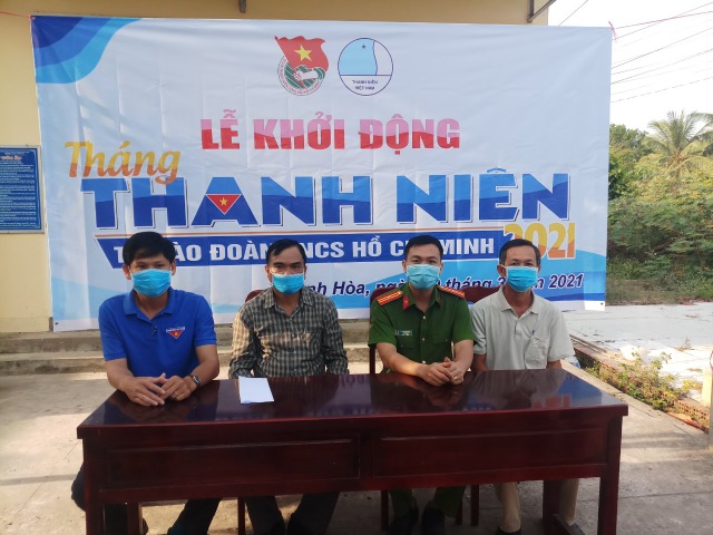 Tuổi trẻ Thạnh Hòa khởi động tháng thanh niên năm 2021