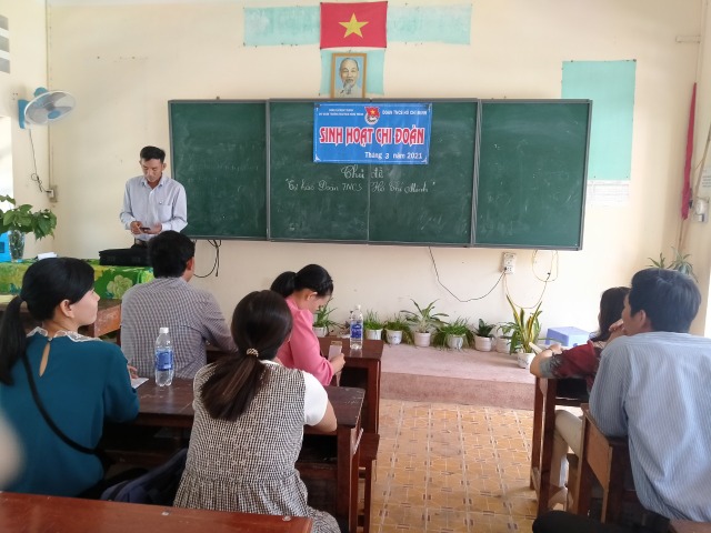 Ngọc Thành, sinh hoạt chi đoàn tháng 3 - Chủ đề: Tự hào Đoàn TNCS Hồ Chí Minh