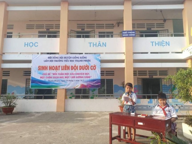 Tổ chức các hoạt động sinh hoạt dưới cờ năm học 2020 -2021 