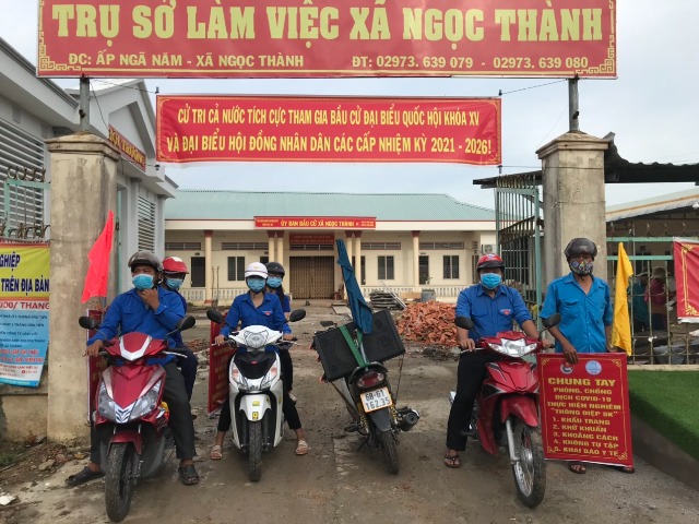 Ngọc Thành, tuyên truyền bầu cử HĐND và tuyên truyền phòng, chống dịch bệnh Covid - 19