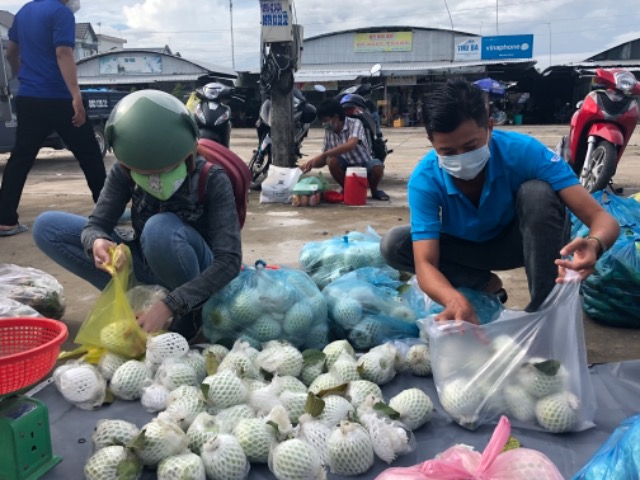 Ngọc Thành, “Ngày thứ bảy tình nguyện” mùa covid