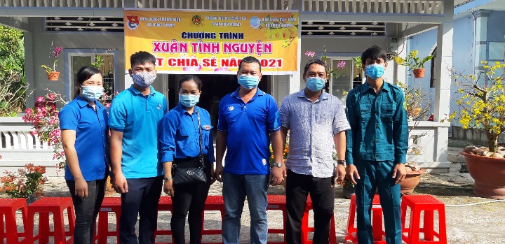 Hội LHTN VN xã Long Thạnh phối hợp tổ chức hoạt động hưởng ứng các chương trình 