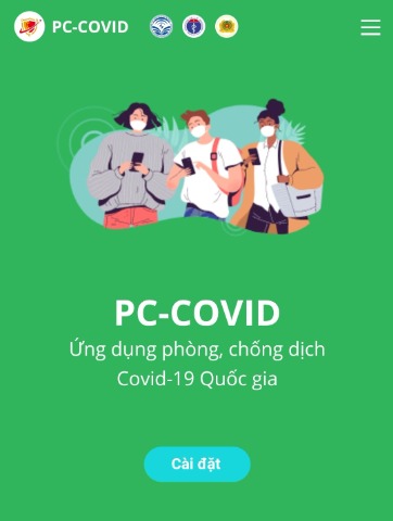 Hướng dẫn cài đặt và sử dụng ứng dụng PC-COVID và hỗ trợ cập nhật thông tin tiêm ngừa COVID-19 trên địa bàn huyện Giồng Riềng