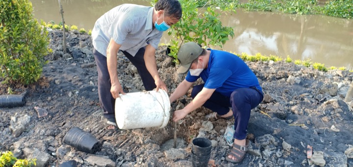 Ngọc Thành, tham gia xây dựng Nông thôn mới nâng cao