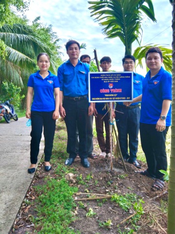 Ngọc Thành, tổ chức “Ngày chủ nhật xanh” (công trình chào mừng Đại hội Đoàn TNCS Hồ Chí Minh các cấp)