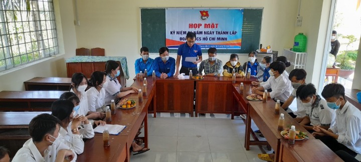 Xã Đoàn Thạnh Bình tổ chức họp mặt kỷ niệm 91 năm ngày thành lập Đoàn (26/3/1931-26/3/1931).