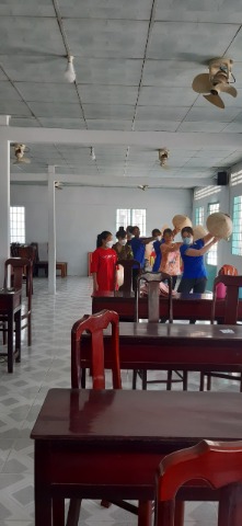 CLB văn nghệ của UBH xã Vĩnh Phú tổ chức sinh hoạt lệ