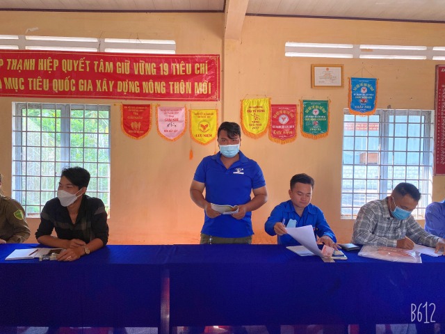 Chi đoàn - Chi hội xã Thạnh Lộc tổ chức sinh hoạt lệ tháng 5 năm 2022.
