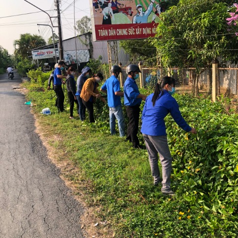 Bàn Thạch tổ chức Tình nguyện ngày 