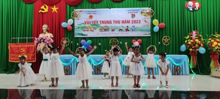 Xã Đoàn Ngọc Thành, phối hợp tổ chức chương trình vui tết Trung thu năm 2022
