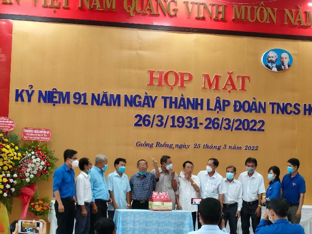 Huyện đoàn tổ chức họp mặt kỷ niệm 91 năm ngày thành lập Đoàn TNCS Hồ Chí Minh