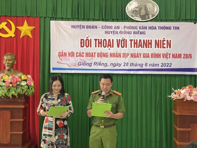 Huyện đoàn tổ chức đối thoại với thanh niên theo Luật Thanh niên năm 2020