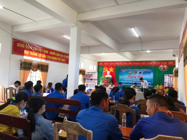 Bàn Tân Định tổ chức ngày hội tư vấn việc làm cho đoàn viên và người lao động