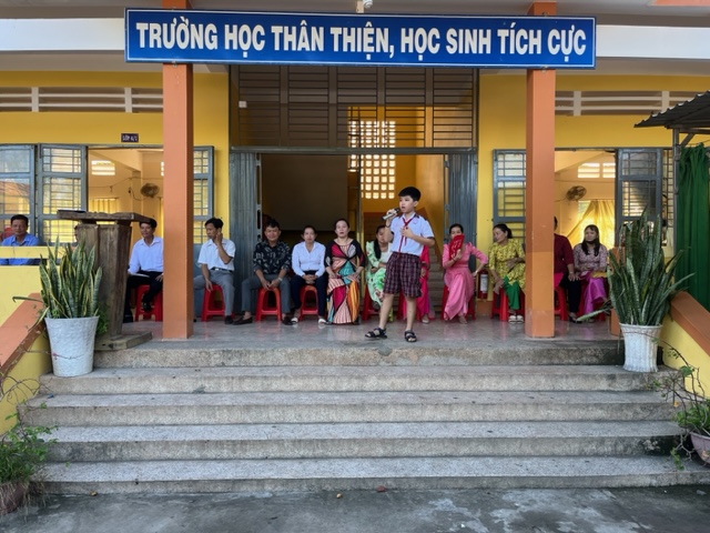 Liên đội trường TH&THCS Hòa An tổ chức sinh hoạt chuyên đề 