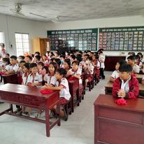 Liên đội Trường Tiểu học Ngọc Thành tổ chức tuyên truyền học tập Nghị quyết Đại hội Đoàn toàn quốc lần thứ XII, nhiệm kỳ 2022-2027