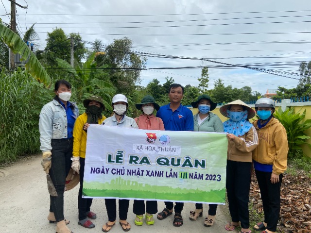 Hòa Thuận ra quân ngày chủ nhật xanh lần thứ III năm 2023