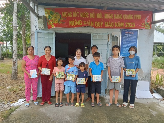 Hội đồng đội - ĐTN xã Ngọc Thành, tiếp tục chăm lo các em thiếu nhi năm học 2022-2023