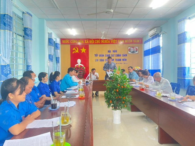 Huyện đoàn Giồng Riềng tổ chức giám sát theo Quyết định 217 của Bộ chính trị năm 2023