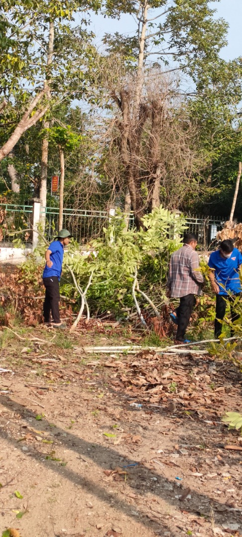 HÒA LỢI THỰC HIỆN CÁC HOẠT ĐỘNG XUÂN TÌNH NGUYỆN NĂM 2024