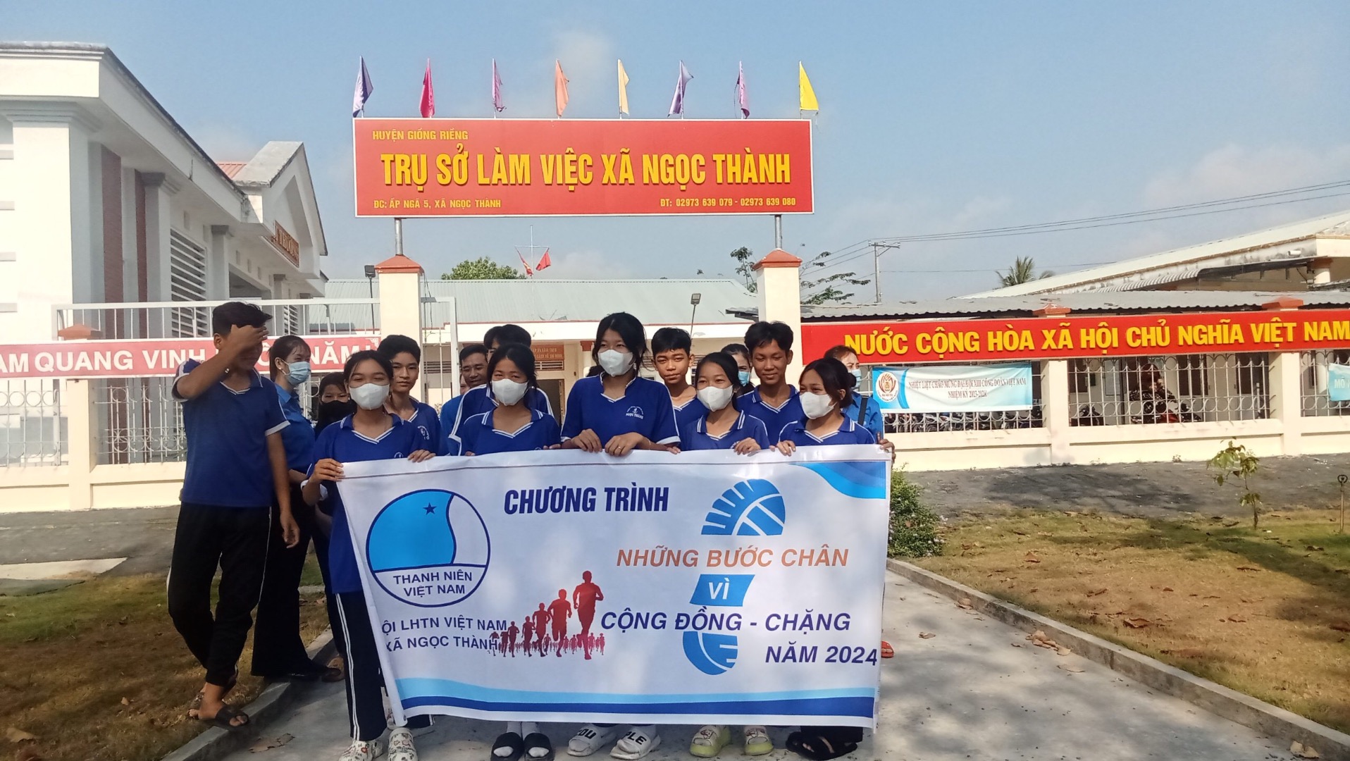 ỦY BAN HỘI XÃ NGỌC THÀNH, THỰC HIỆN CUỘC VẬN ĐỘNG NHỮNG BƯỚC CHÂN VÌ CỘNG ĐỒNG NĂM 2024 (CHẶNG 15)