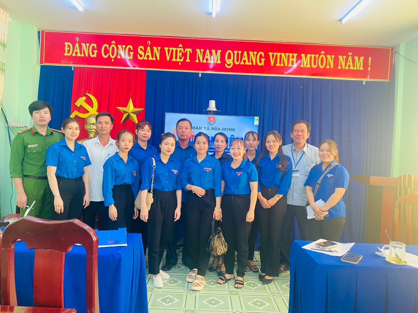 Hòa Hưng ra quân Tháng thanh niên năm 2024