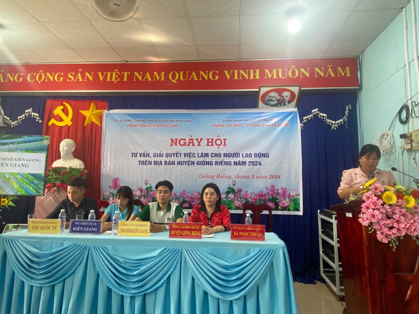 Ngọc Thuận phối hợp tư vấn giải quyết việc làm cho đoàn viên, hội viên, thanh niên năm 2024