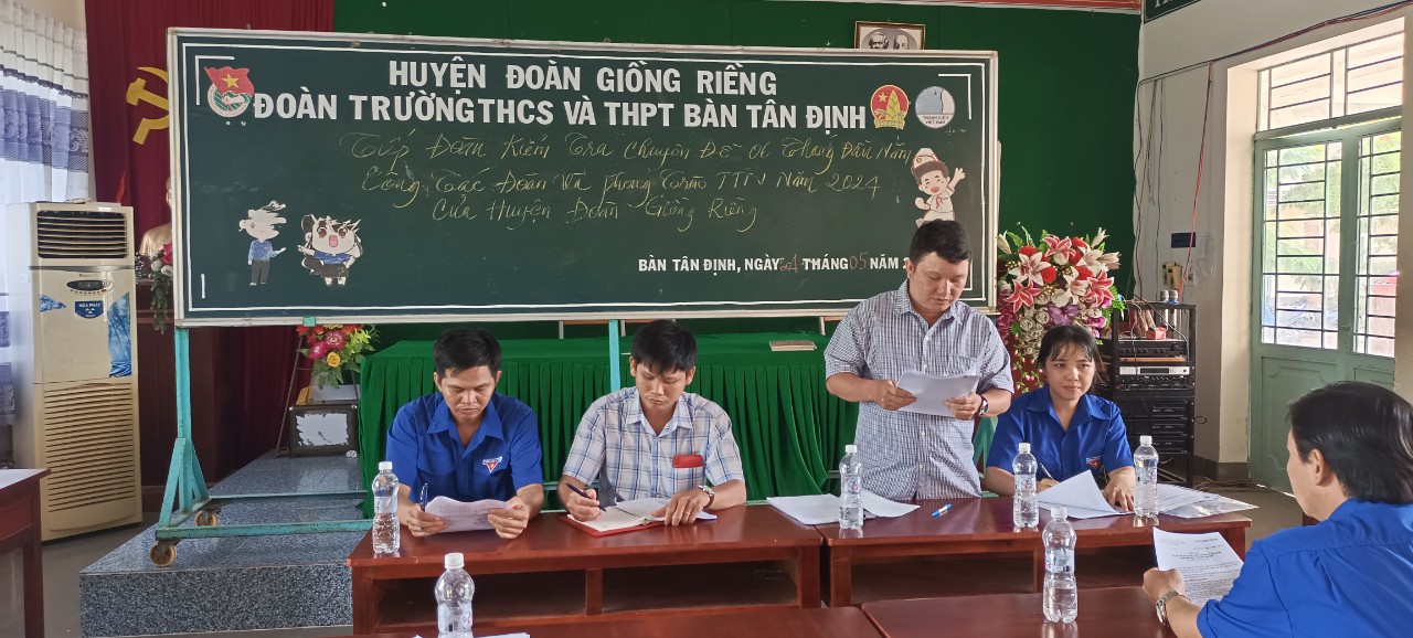 Kiểm tra chuyên đề 6 tháng đầu năm 2024