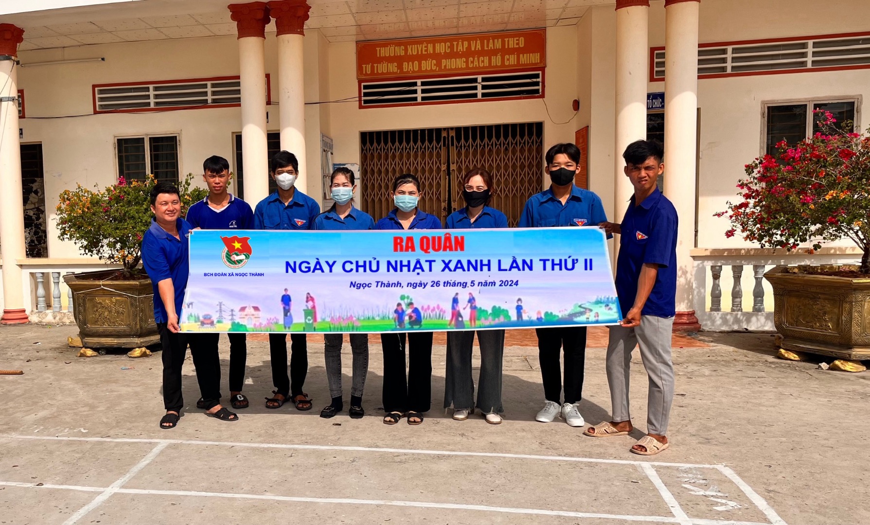 NGỌC THÀNH, RA QUÂN NGÀY CHỦ NHẬT XANH LẦN THỨ II NĂM 2024