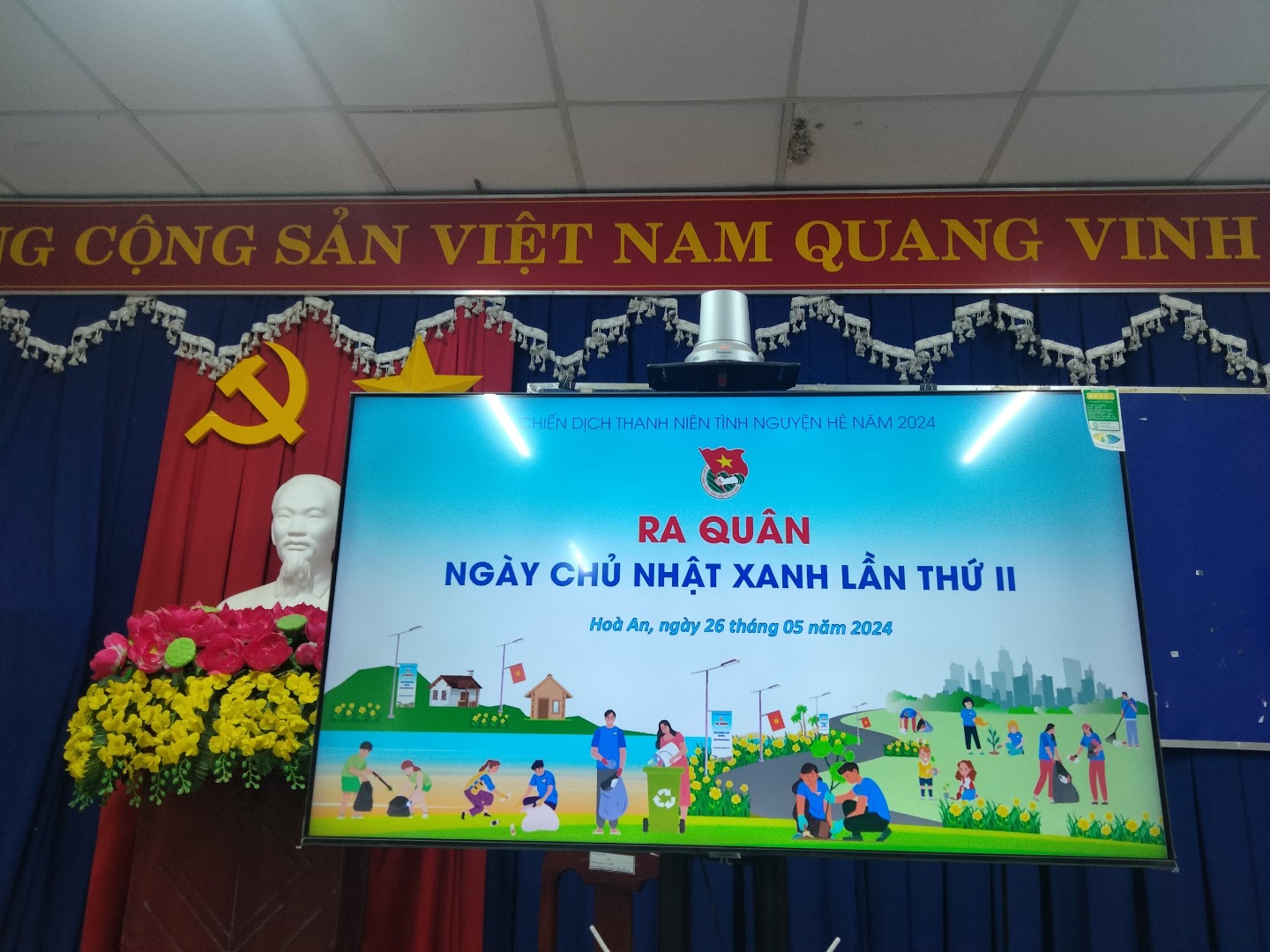 HOÀ AN TỔ CHỨC RA QUÂN NGÀY CHỦ NHẬT XANH LẦN THỨ II NĂM 2024