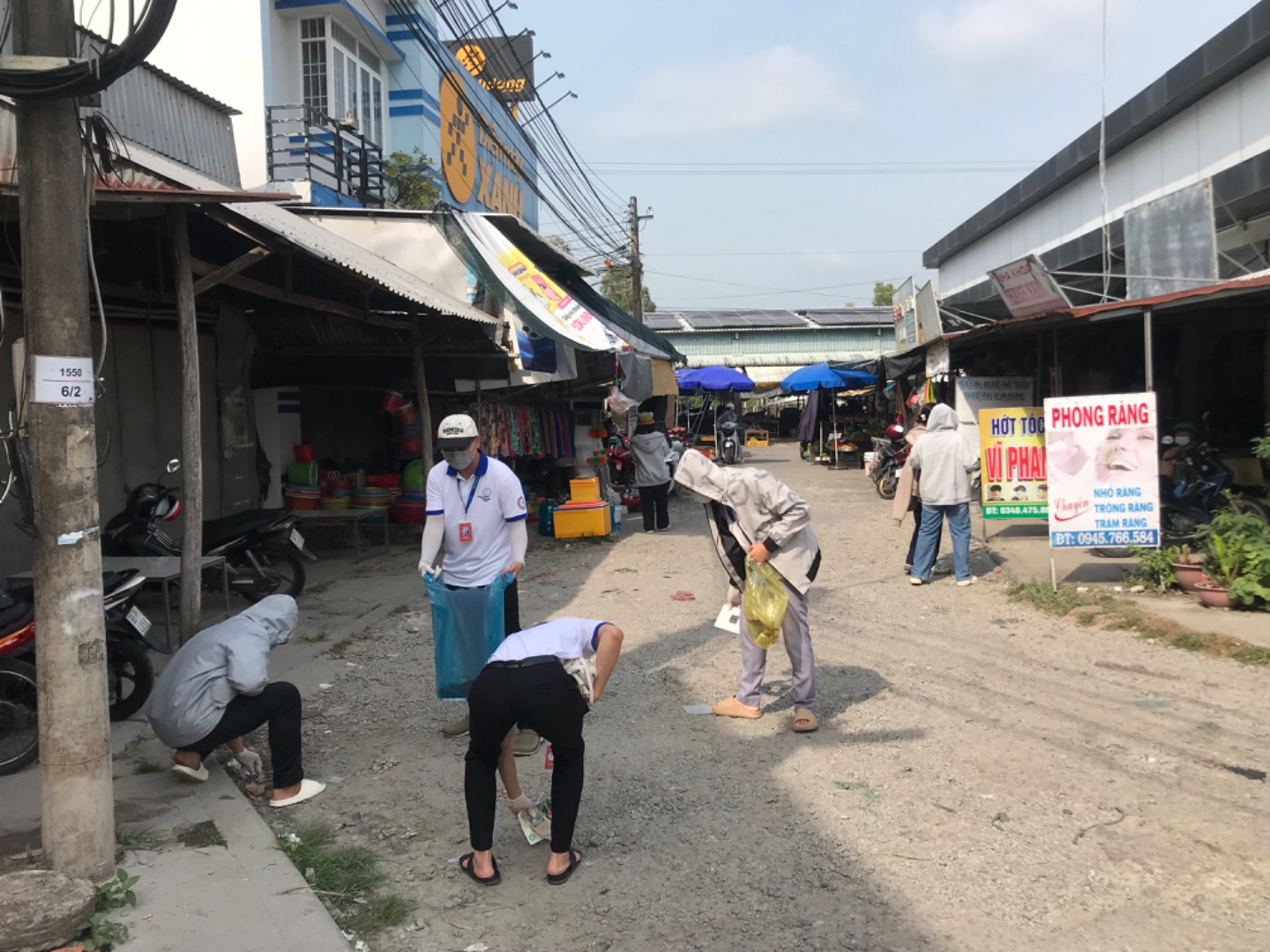 Bàn Tân Định tiếp tục ra quân Ngày Chủ Nhật Xanh