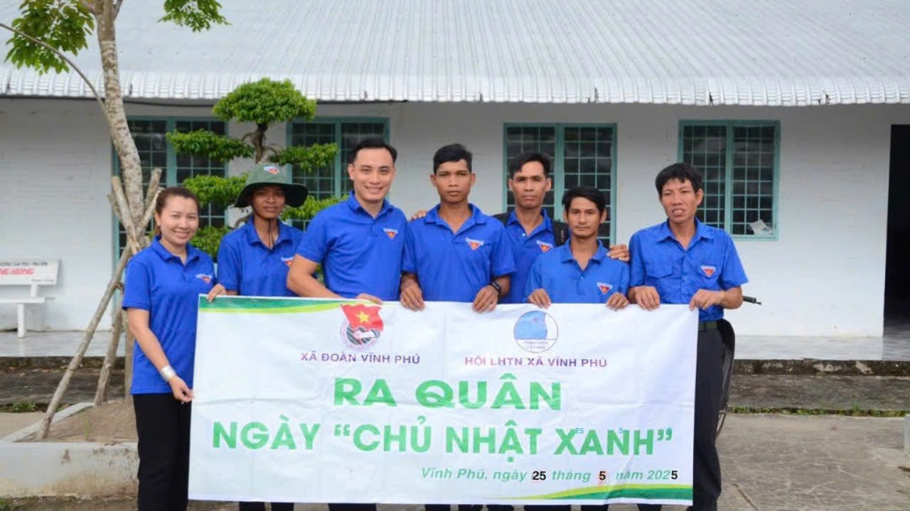 VĨNH PHÚ TỔ CHỨC RA QUÂN CHỦ NHẬT XANH LẦN THỨ II NĂM 2025